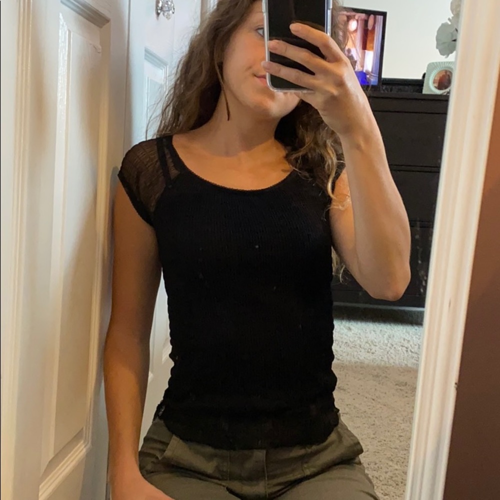 Sexy black top